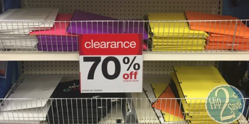 Up to 70% Off School Supply Clearance at Target