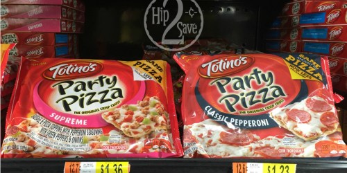 NEW $1/4 ANY Totino’s Party Pizza Coupon = Only 98¢ Each at Walmart