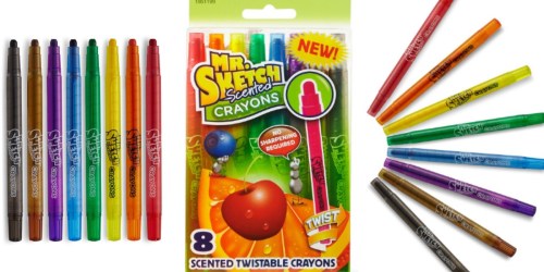 Amazon: Mr. Sketch Scented Twistable Crayons 8-Pack ONLY $3 (Regularly $6.29)