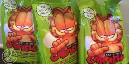 FREE 3-Pack Trial of Garfield Cat Litter – Just Pay $5.95 Shipping (Limited Supply)