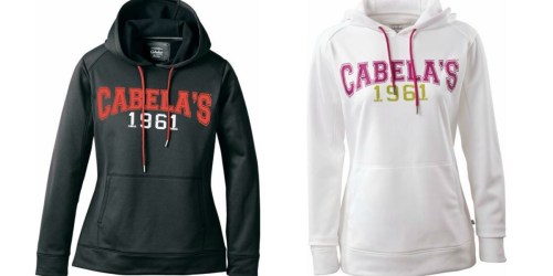 Cabela’s Women’s Logo Hoodie Only $7.88 Shipped (Regularly $49.99)