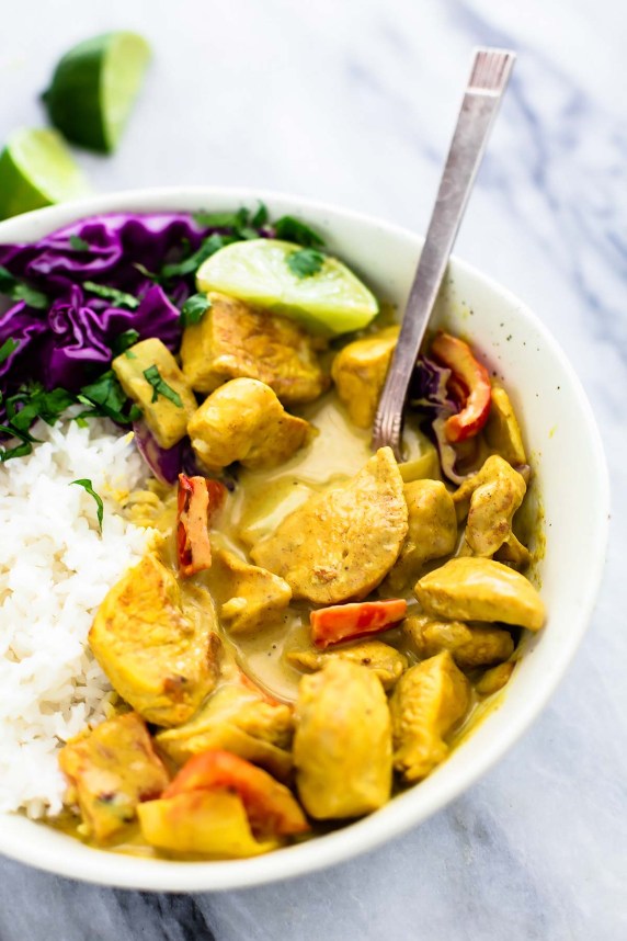 Easy Coconut Curry Chicken