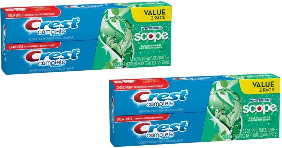 Crest Complete 2-Packs 