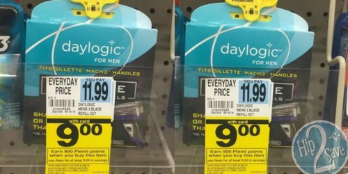 Rite Aid: FREE Daylogic Men’s Razor Cartridge Refill After Plenti Points (No Coupons Needed)