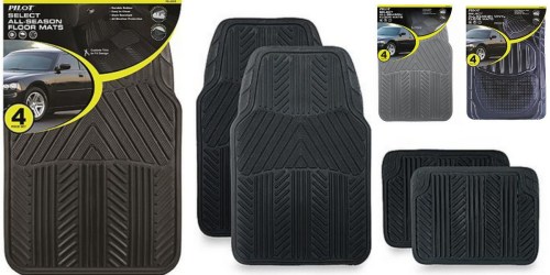 Sears.com: 4-Piece Rubber Floor Mat Set Only $9.49 (Reg. $19.99) + Craftsman Pruner Only $3.19