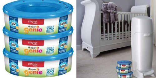 Amazon: Playtex Diaper Genie II Refills 3-Pack Only $14.79 Shipped (Just $4.93 Per 270-Count Container!)