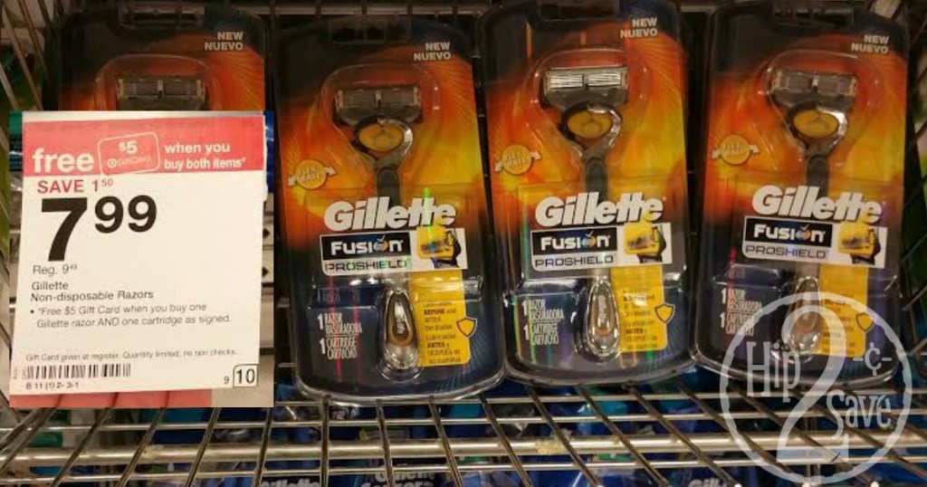 Gillette at Target