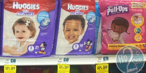 Rite Aid: Huggies Diapers and Pull-Ups Only $4.11 (After Plenti Points)