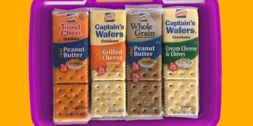 Target: Lance Sandwich Crackers 8 Pack Only $1.49 (Great for School Lunches)