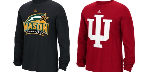 Amazon: Up to 50% Off NCAA Gear = Men’s Long-Sleeve Tee Only $11.99 (Regularly $22)