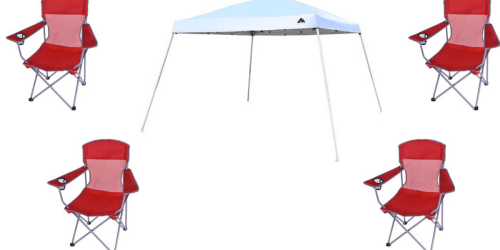 Walmart: Ozark Gazebo + FOUR Chairs Only $64 Shipped (Reg. $113.76)