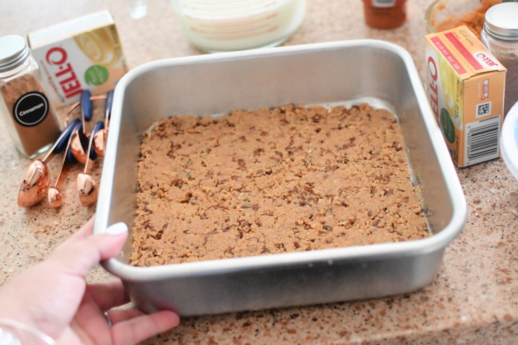 pumpkin delight pecan crust