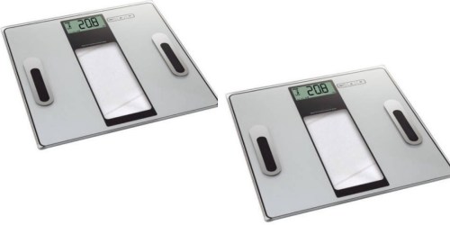 Walmart.com Super Slim Body Fat/Hydration Monitor Scale Only $8.98