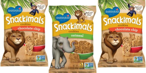 Amazon Prime: Barbara’s Snackimals Cookies 18-Count Only $7.82 Shipped (Just 43¢ Per Package)