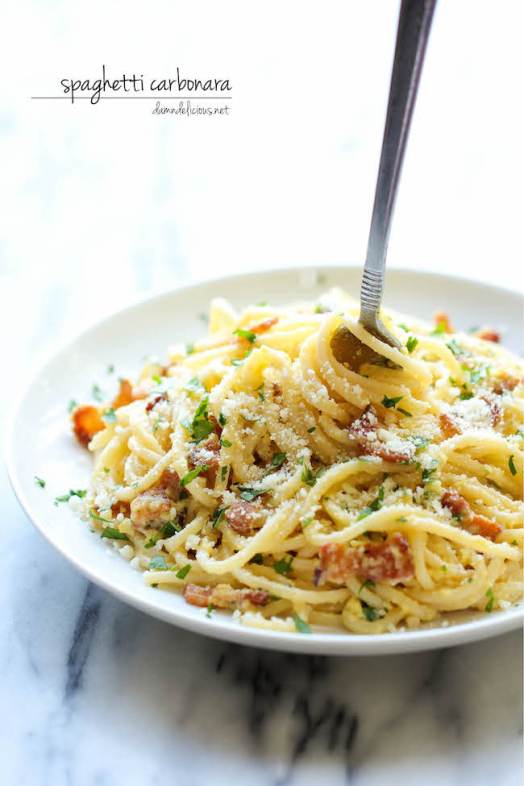 15 minute spaghetti carbonara