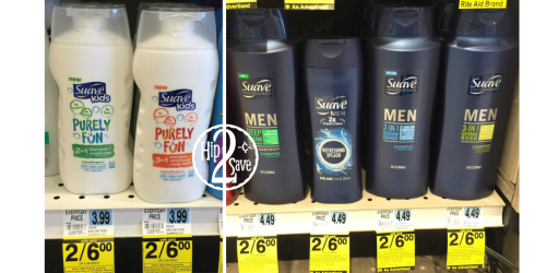 Rite Aid: Score 2 FREE Suave Shampoos After Plenti Points + Cheap L’Oreal Hair Care