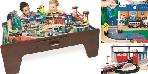 ToysRUs: Imaginarium 100+ Piece Mountain Rock Train Table Only $89.99 (Regularly $149.99)