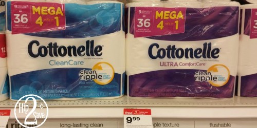 Target: Nice Buys on Cottonelle Toilet Paper & Flushable Wipes