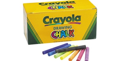Amazon: Crayola Drawing Chalk 144-Count Box Only $7.72