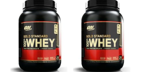 Amazon: Optimum Nutrition Chocolate Protein Powder 2lb Container Only $18.41 (Best Price)