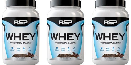 BodyBuilding.com: RSP Chocolate Whey Protein Powder 2lb Only $13.49 (Regularly $29.97)