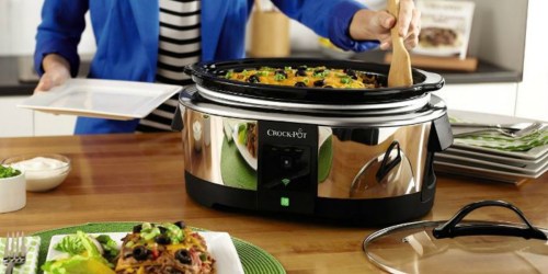Amazon: Crock-Pot 6-Quart Wifi-Enabled Slow Cooker Only $86.46 Shipped (Regularly $149.99)
