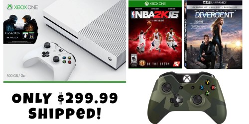 Walmart: XBox One Bundle $306 Shipped – 3 Games, 2 Controllers & More ($399+ Value)
