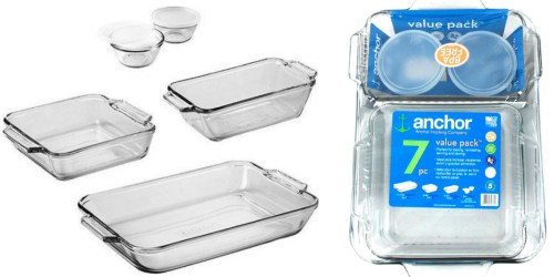 Walmart.com: Anchor Hocking 7-Piece Bakeware Set Just $9.97 (Regularly $15)