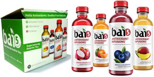 Amazon Prime: Bai Antioxidant Infused Beverages 12-Pack Only $11.99 Shipped (Just $1 Per Drink)