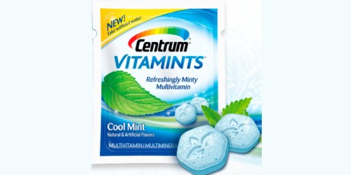 Print a High Value $4/1 Centrum VitaMints Coupon