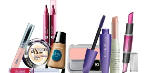 NEW CoverGirl Coupons = FREE Cosmetics at Rite Aid + Nice Deal at CVS