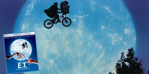E.T. The Extra-Terrestrial Anniversary Edition Blu-ray + DVD + Digital Copy Only $6.99 (Reg. $14.99)