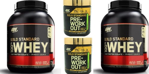 The Vitamin Shoppe: Buy 1 Get 1 FREE Optimum Nutrition Gold Standard 100% Whey Protein Powder