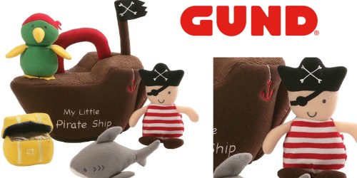Amazon: Gund Pirate Ship Baby Playset Plush Just $9.99 (Regularly $25) – Great Baby Gift