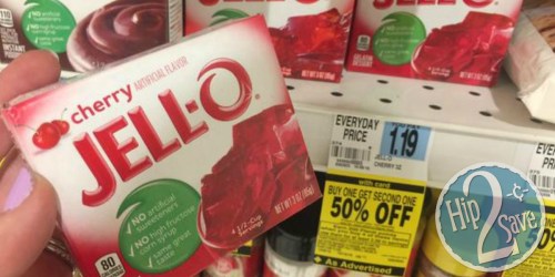 Rite Aid: Jell-O Gelatin Mix Only 39¢ + Jell-O Pudding Mix 62¢ After Plenti Points (No Coupons Needed)