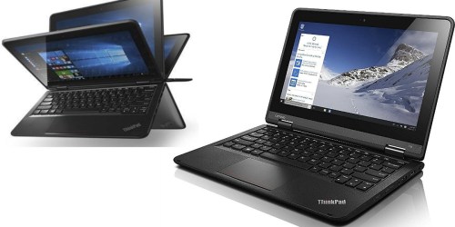 Amazon: Lenovo Thinkpad 11.6″ Touchscreen Ultrabook $289.99 Shipped (Reg. $599.99)