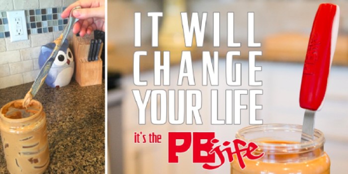 The Ultimate Peanut Butter & Jelly Knife = No More Peanut Butter Hands