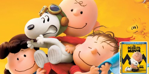 The Peanuts Movie Blu-Ray + DVD + Digital HD Only $9.99 (Regularly $29.99)