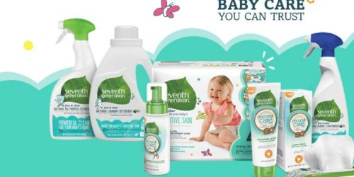Possible FREE Seventh Generation Baby Sample Kit w/ Diapers, Wipes & More (Check Your Account)