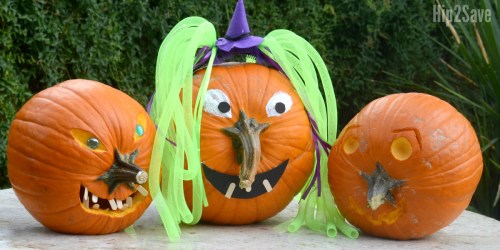 FUN Pumpkin Carving Tip (Use the Stem as a Nose)