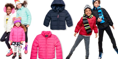 The Children’s Place: Toddler & Kids’ Puffer Jackets Just $19.99 Shipped (Regularly $49.95)