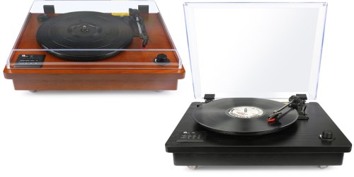 Amazon: Bluetooth Turntable w/ Built-in Stereo Speaker $65.99 Shipped (Regularly $149.99)