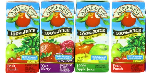 Amazon: Apple & Eve 100% Juice Variety Pack 32-Count ONLY $7.58 (Add On Item)