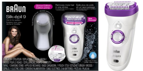Amazon: Braun Women’s Wet & Dry Epilator Only $72.99 Shipped (Reg. $139.99) & More