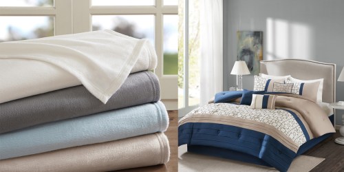 Designer Living: Reversible Velvet Down Alternative Blanket $17.99 (Regularly $49.99)