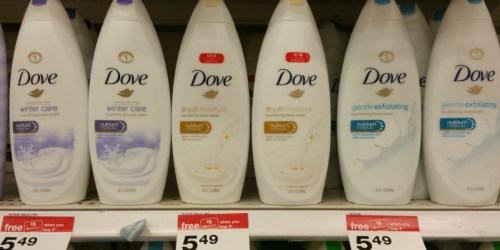 Target: 25% Off Dove, St. Ives, AXE & More = Dove Body Wash Only $1.12 Each (After Gift Card)