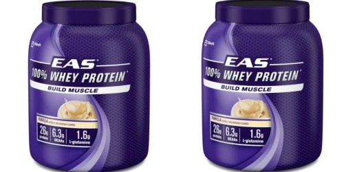 Amazon: EAS 100% Pure Whey Protein Vanilla Powder 5 Pounds Only $26.30 Shipped