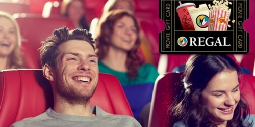 Groupon: $15 Regal Cinemas eGift Card Only $10