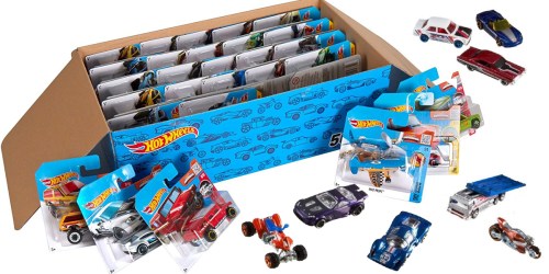 Hot Wheels Basic Car 50-Pack Only $29.99 Shipped (Reg. $52.99) – Less Than 60¢ Per Car