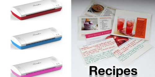 Amazon: Thermal Laminator ONLY $9.98 (Regularly $27.56)